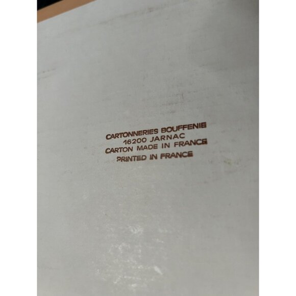 Courvoisier Cognac Napoleon Footed Snifter Glasses In Box Jarnac-France Vintage - Picture 4 of 7